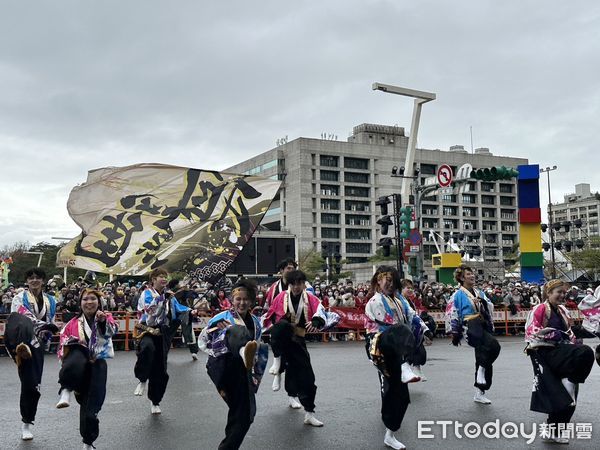 ▲▼台灣燈會踩街遊行-日本北海道科學大學相羅。（圖／記者袁茵攝） 