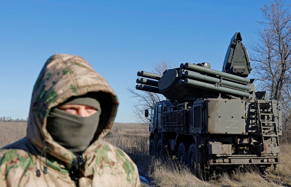 ▲▼俄羅斯士兵在盧甘斯克州（Luhansk）值勤。（圖／路透）