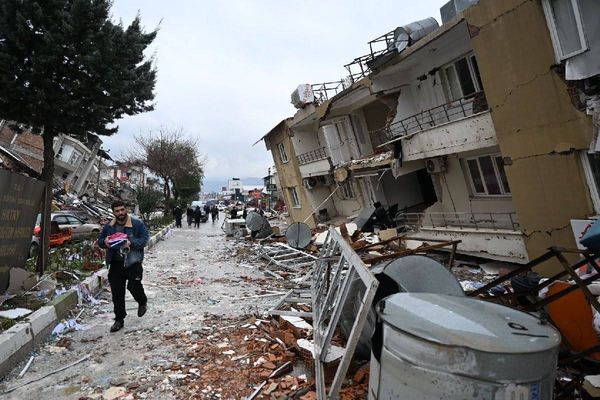 ▲▼土耳其6日發生規模7.8強震。（圖／裘振宇提供）
