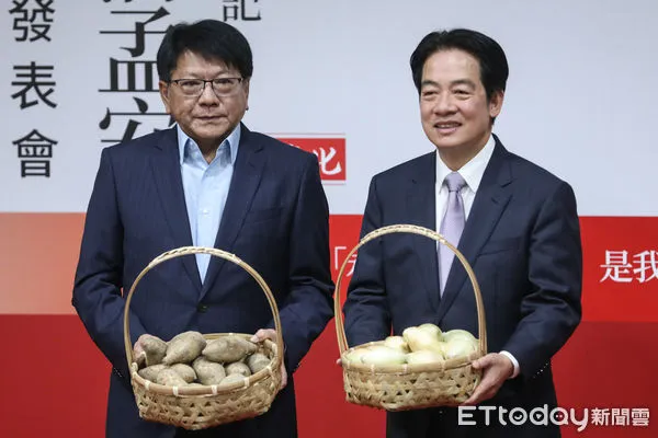 ▲副總統賴清德、前屏東縣長潘孟安出席新書發表會。(圖/記者林敬旻攝)