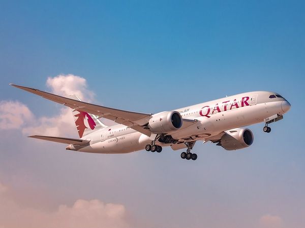 ▲▼卡達航空（Qatar Airways）波音787。（圖／翻攝自卡達航空官方推特）