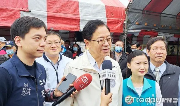 ▲桃園市長張善政今天受訪時針對桃北北基平台會議傍晚登場時指出,希望大家能有更進一步共識很快來推動。(圖/記者沈繼昌翻攝)