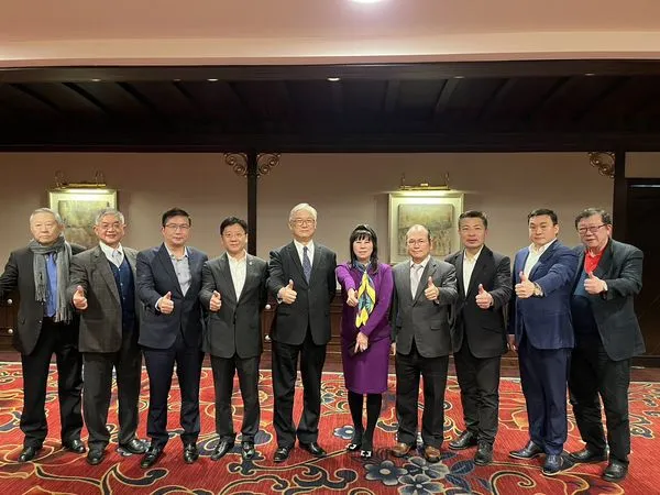 ▲夏立言出席兩岸青年企業家交流活動。(圖/國民黨提供)