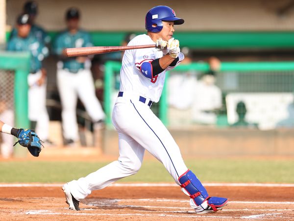 ▲2023年經典賽中華隊王柏融。(圖/中華職棒提供)