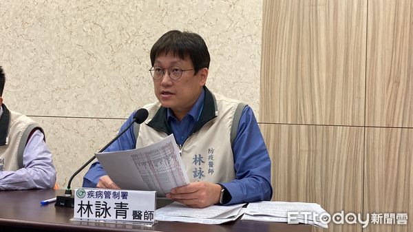 ▲▼2/21疾管署防疫醫師林詠青說明猴痘疫情。(圖/記者洪巧藍攝)