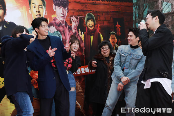 ▲▼許光漢、林柏宏、王淨、炎亞綸《關於我和鬼變成家人的那件事》慶功同樂會。(圖/記者周宸亘攝)