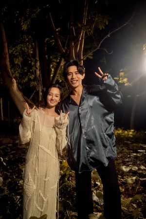 ▲▼柏霖邀請韓寧助陣演出MV。(圖/索尼音樂提供)