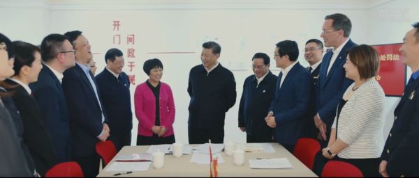 ▲大陸官媒《新華社》推出微紀錄片，向外界宣傳「中國式民主」。（圖／翻攝新華社）