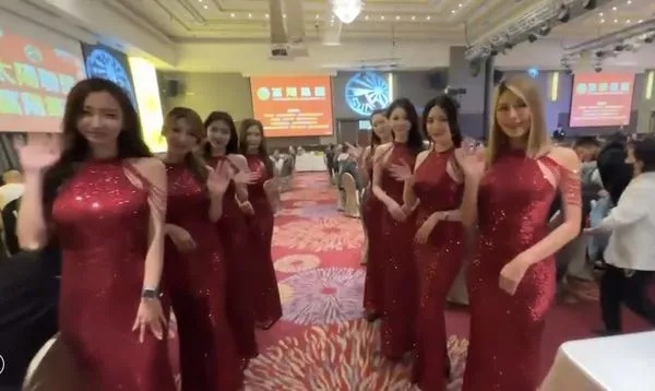 ▲▼太陽盟萬華富陽會,在中正區花園大酒店舉辦春酒,原本25桌但卻暴桌到40桌。(圖/民眾提供)