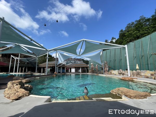 ▲新加坡聖淘沙名勝世界海豚園。（圖／記者周姈姈攝）
