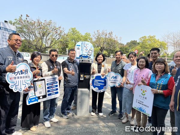 ▲斗六市公所將於4月1日起在公園路、府文路、民生南路總計178格路邊收費停車格，啟動收費。（圖／記者蔡佩旻翻攝）