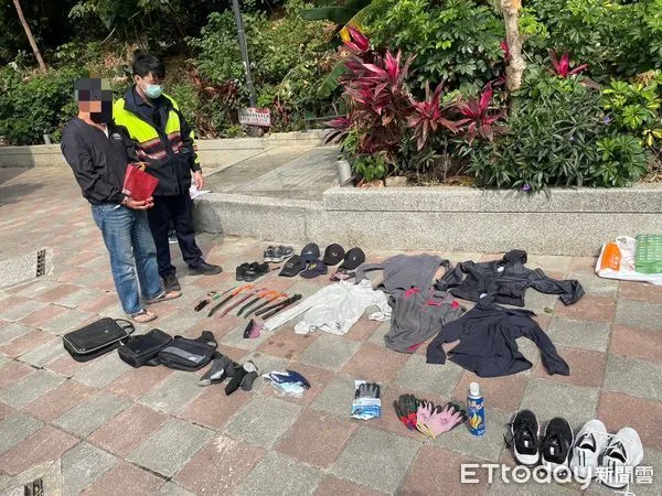 ▲▼ 三重變裝賊2天闖4宅偷竊 盜走22萬餘元…卻因身形特殊露餡。(圖/記者戴上容翻攝)