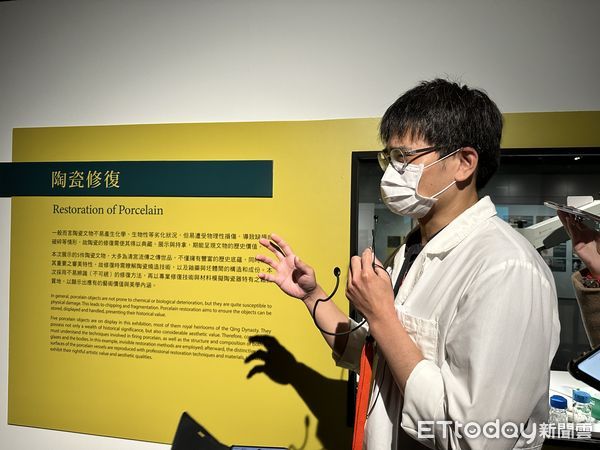 ▲▼故宮舉行「文物檢測與修復在故宮」特展，先前破損引起爭議的文物也亮相。（圖／記者林育綾攝）