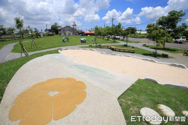 ▲九如鄉崁仔頂「墓地變公園」獲選優良農建獎。（圖／農委會水保局提供）