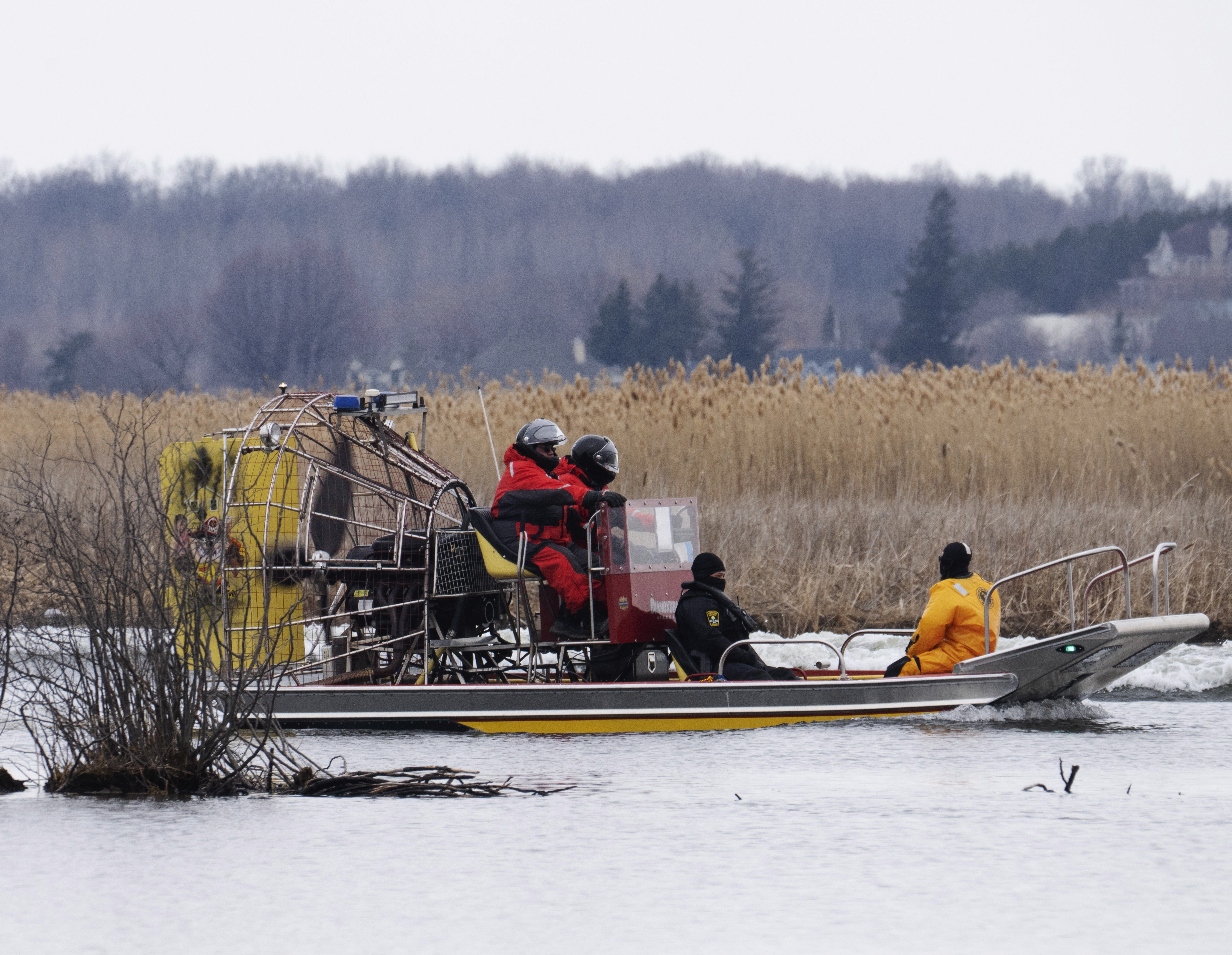 ▲▼ 美加邊境聖羅倫斯河（St. Lawrence River）發現8具難民遺體。（圖／達志影像／美聯社）