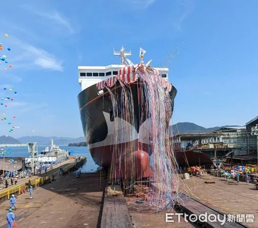 ▲▼ 澎湖輪命名暨下水典禮 。(圖/記者林名揚翻攝)