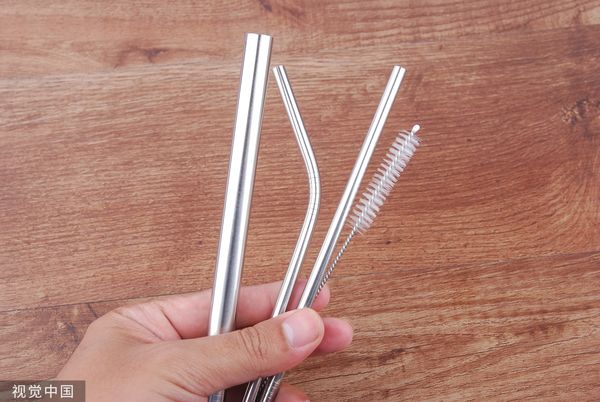 ▲不銹鋼吸管。(圖/CFP)