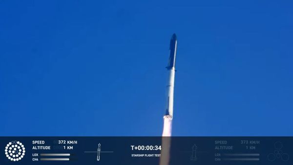 ▲▼馬斯克「史上最大火箭」 SpaceX星艦發射成功。（圖／翻攝自SpaceX）