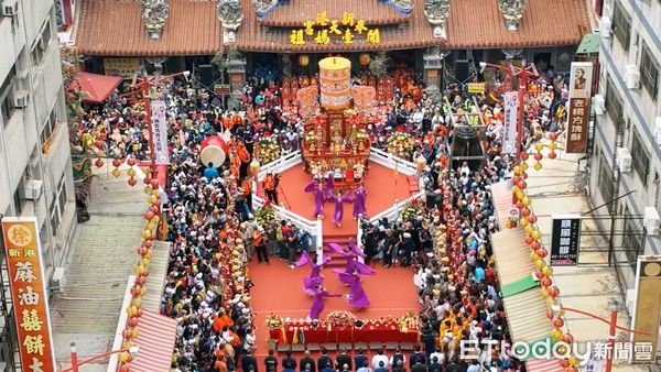 ▲▼嘉義新港奉天宮,大甲媽祖遶境祝壽大典。(圖/記者林振民攝)