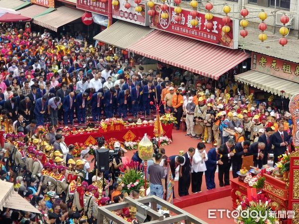 ▲▼嘉義新港奉天宮,大甲媽祖遶境祝壽大典。(圖/記者宋良義攝)