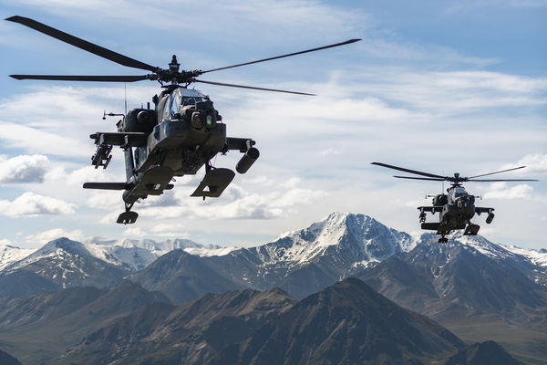 ▲▼美軍阿帕契直升機（ AH-64D Apache）。（圖／達志影像／美聯社）