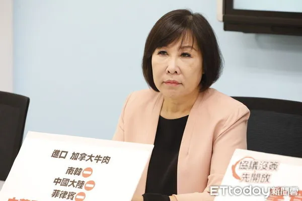 ▲立委呂玉玲出席國民黨團3日記者會。(圖/記者湯興漢攝)