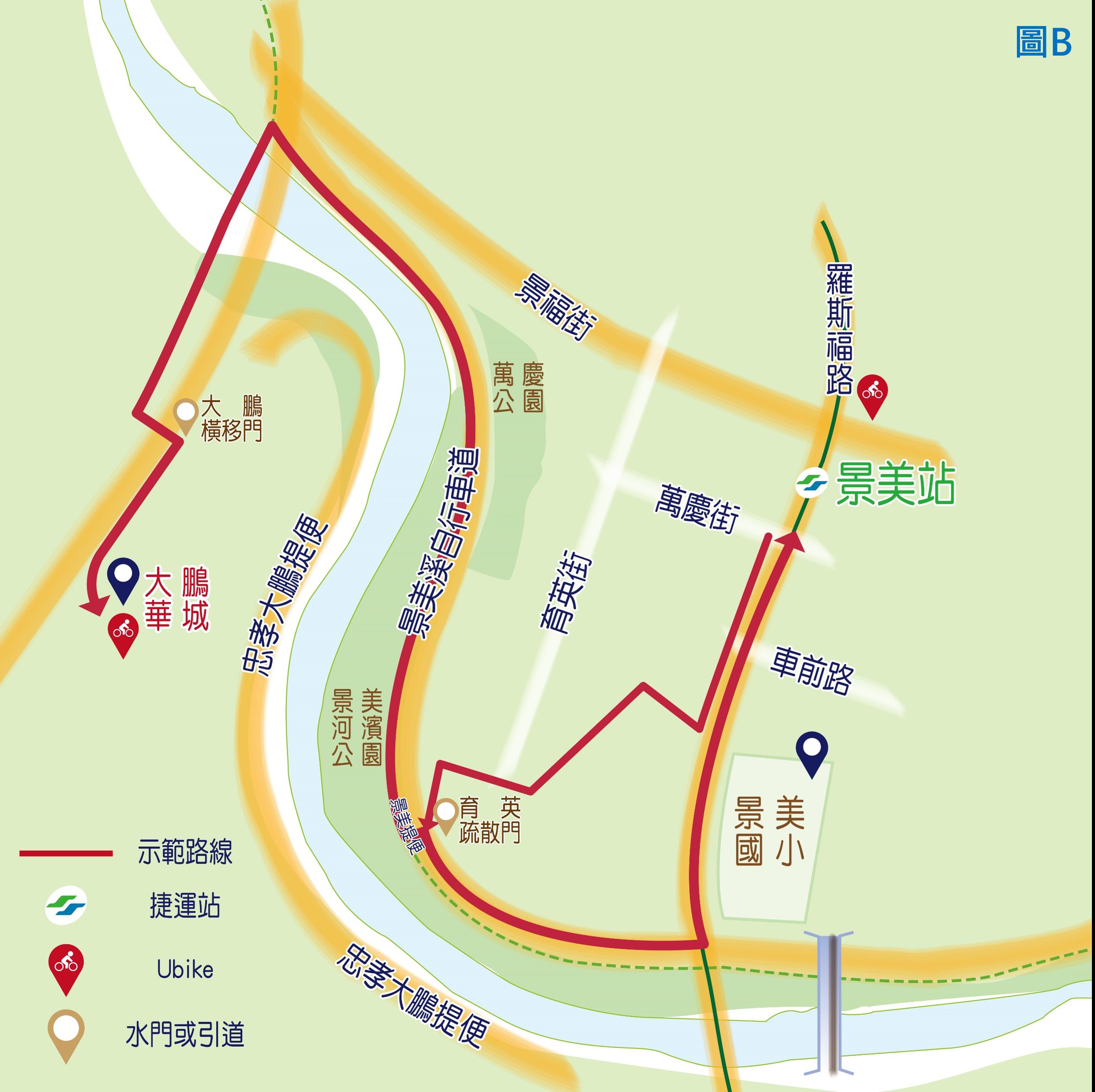 ▲▼台北都會區自行車通勤路線地圖。（圖／運研所）
