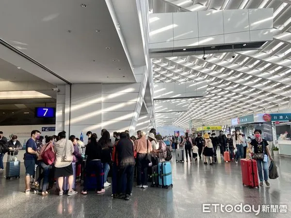 ▲桃園機場,國旅,旅遊,觀光,出境。(圖/記者廖婕妤攝)