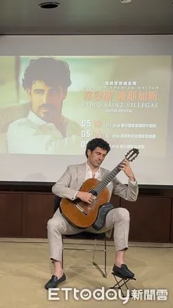 ▲國際古典吉他大師帕博羅.塞恩斯-維耶加斯來台演出。(圖/新象提供)