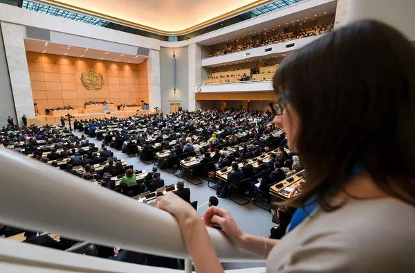 ▲世界衛生大會(WHA)。(圖/CFP)