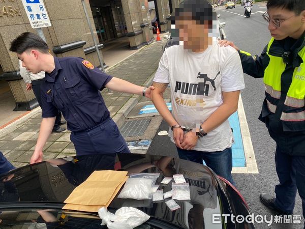 ▲▼蘆洲賓士拒檢。(圖/記者戴上容翻攝)