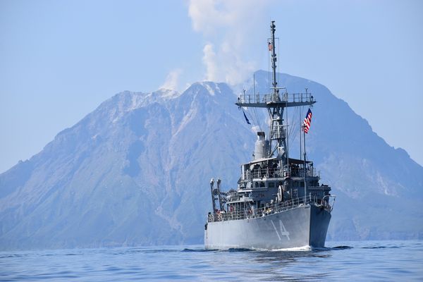 ▲▼美軍「復仇者級」（Avenger-class）掃雷艦USS Chief（MCM-14）。（圖／美國海軍官方flickr帳號）