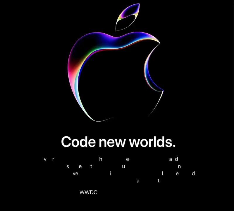 ▲▼蘋果WWDC宣傳遭網友破解密碼。（圖／翻攝自推特）