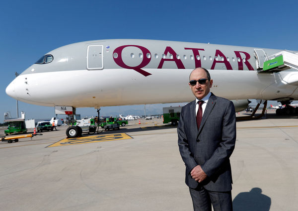 ▲▼ 卡達航空,Qatar Airways。（圖／路透）