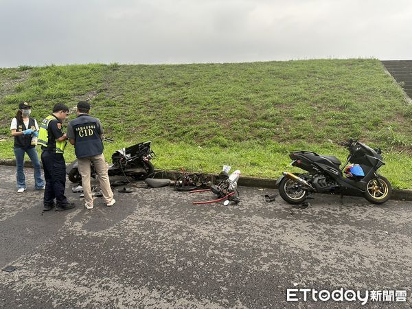 ▲高樹廣福大橋附近河堤車禍現場             。（圖／資料照）