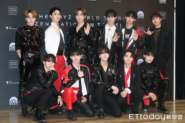 ▲▼韓團The Boyz聯訪。(圖/記者李毓康攝)