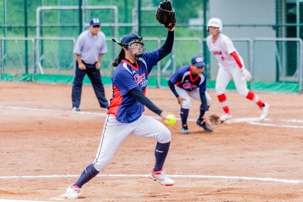 ▲中華女壘擊敗日本奪U15亞洲女壘冠軍。             。（圖／中華壘協提供）