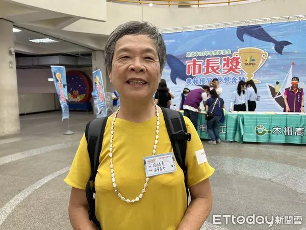 ▲73歲簡綿華是歷年年紀最長的市長獎得主。(圖/記者楊惠琪攝)