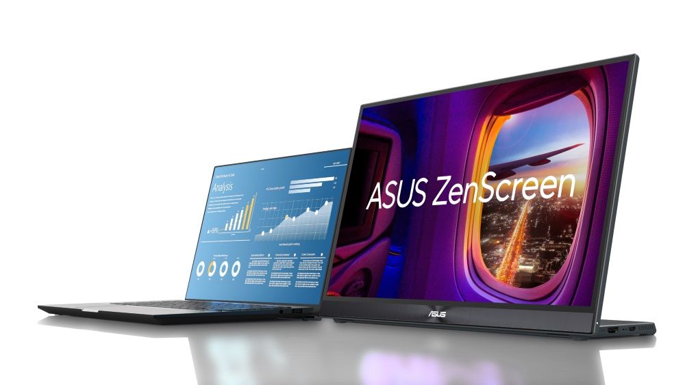 ▲▼華碩今宣布推出全新16吋可攜式螢幕Asus筆電收購Asus ZenScreen MB16QHG。（圖／華碩提供）