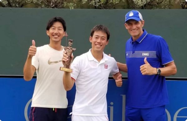 ▲▼日本「網球王子」錦織圭在挑戰賽復出就奪冠   。（圖／翻攝自推特）
