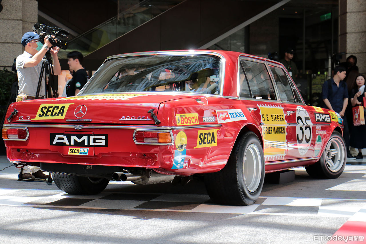 ▲賓士AMG「紅豬傳奇賽車」來台展演！賽道起源始祖北中南巡迴開跑（圖／記者張慶輝攝）