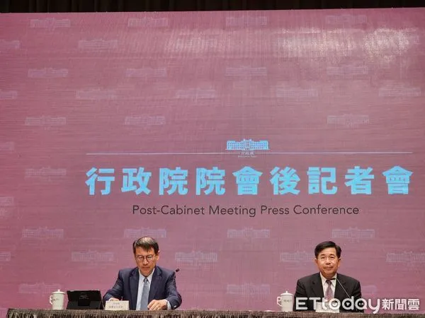 ▲▼行政院院會後記者會。(圖/記者陳家祥攝)