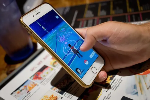 ▲▼《Pokémon GO》。(圖/達志影像/美聯社)