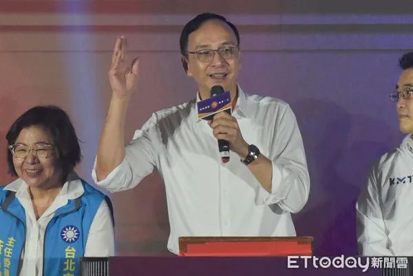 ▲國民黨主席朱立倫。(資料照/記者李毓康攝)