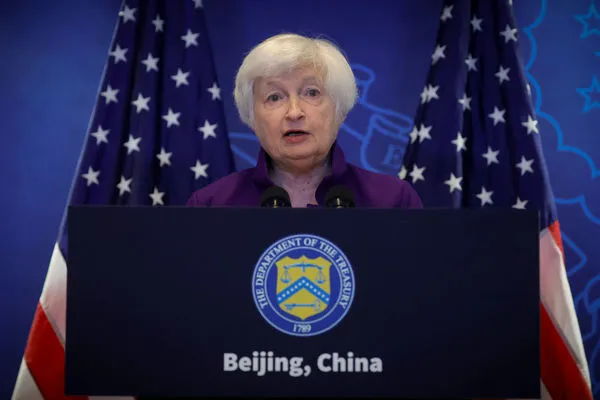 ▲▼美國財政部長葉倫(Janet Yellen)。(圖/路透)