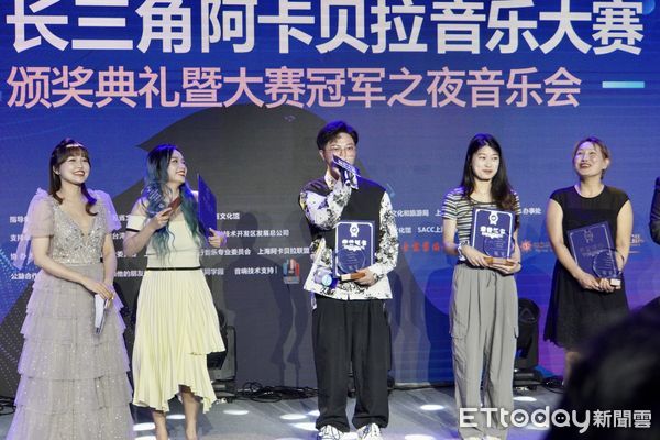 ▼Beatbox組冠軍康源當場秀Beatbox贏得滿堂彩。(圖/記者趙禕攝)