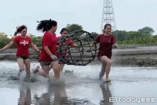 ▲早期先人透過製作「籠仔笱」築壩引水灌溉,造就了林內鄉豐富的物產。(圖/記者蔡佩旻翻攝)