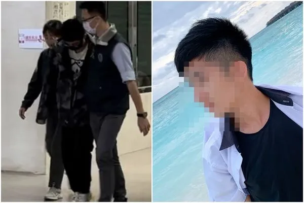 ▲北檢《國安法》被告郭伯廷為郭書瑤胞弟,以20萬元金額交保。(圖/記者劉昌松攝、翻攝自郭伯廷臉書)