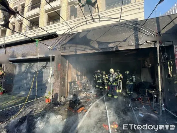 ▲▼仁武火災 。(圖/記者陳宏瑞攝)