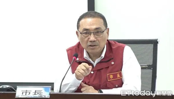 ▲侯友宜出席萬安46號防空演習。(圖/記者許靖騏攝)